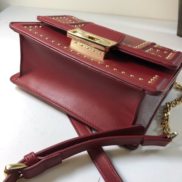 Women vegan leather structured bag NWOT - Picture 6 of 6